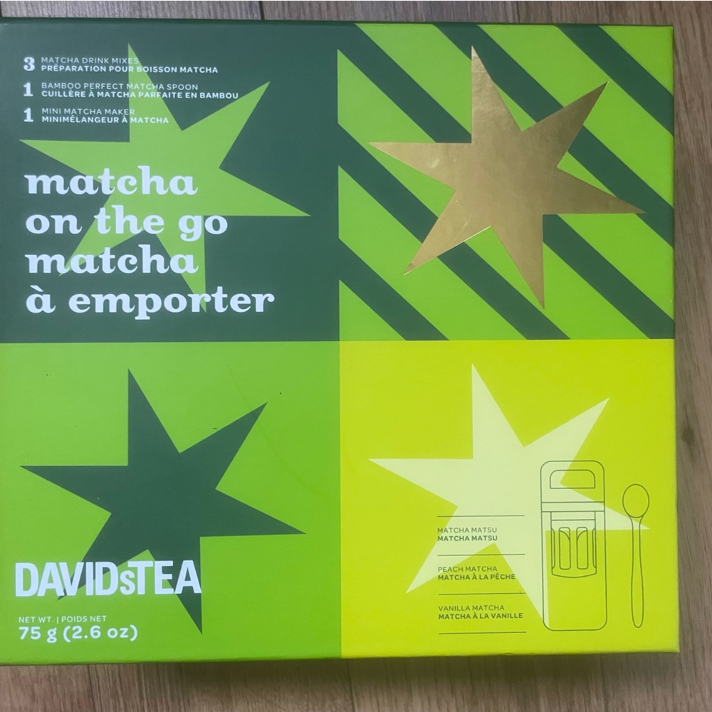 Matcha Maker Set - Green and Gold